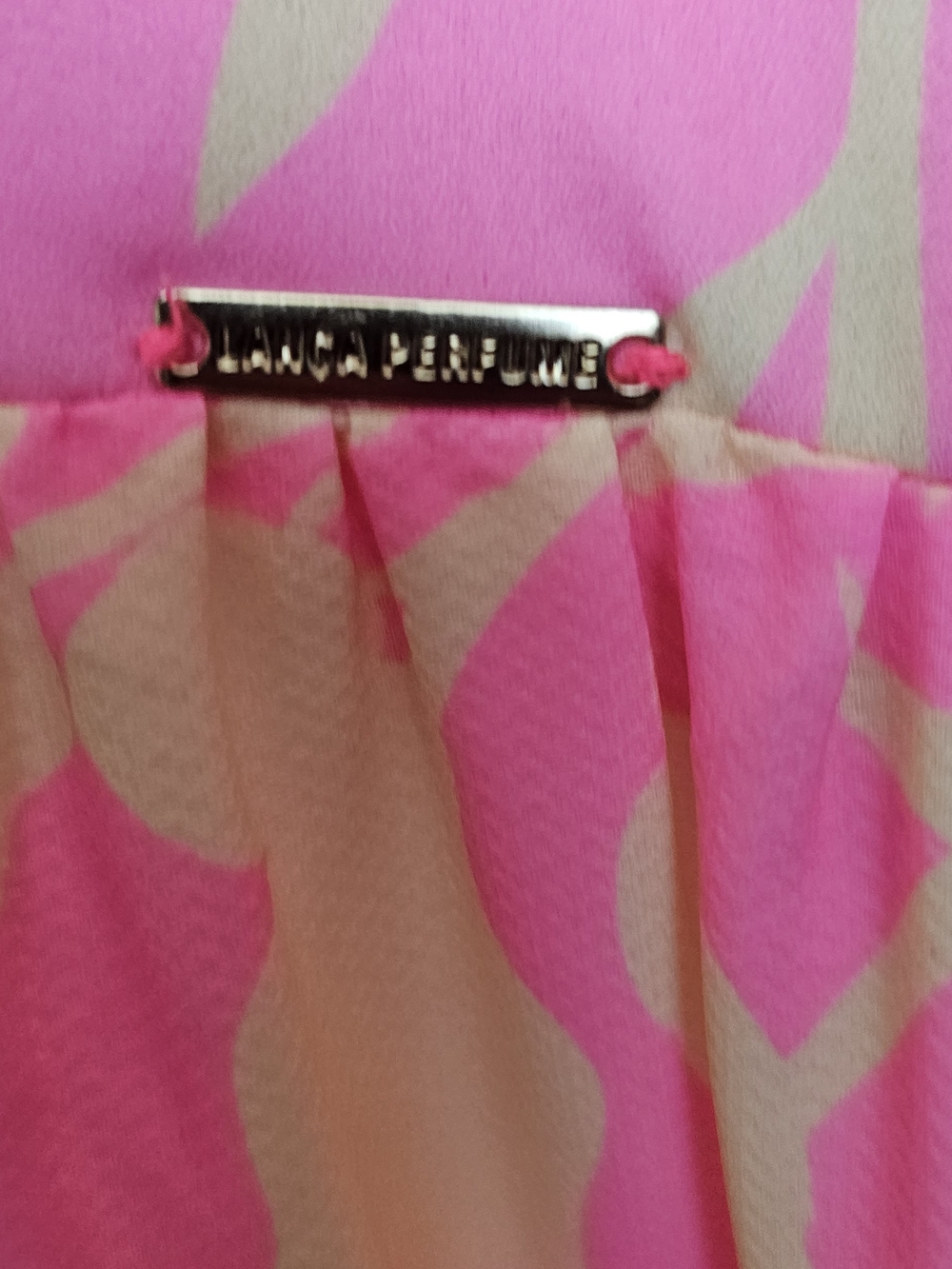 Pink & Cream Ruffled Midi Dress - Picture 4 of 6